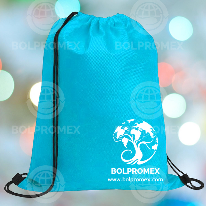 morrales ecologicos bolpromex, drawstring backpack costalitos