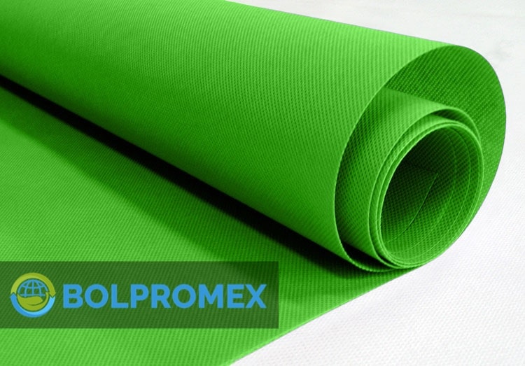 polipropileno forro cartera forro koreano bonfort tela no tejida en 70 gramos ecologica non woven spunbond en color verde limon