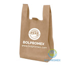 bolsa camiseta ecologica non woven t shirt playera supermercado bolpromex chaleco vest w cut
