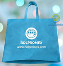 bolsa ecologica con base y asas non woven forro coreano forro cartera