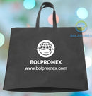 bolsa ecologica con base y asas non woven forro coreano forro cartera