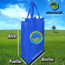 bolsa ecologica promocional fuelle bolpromex non woven tela no tejida