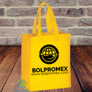 bolsa ecologica promocional fuelle bolpromex non woven tela no tejida