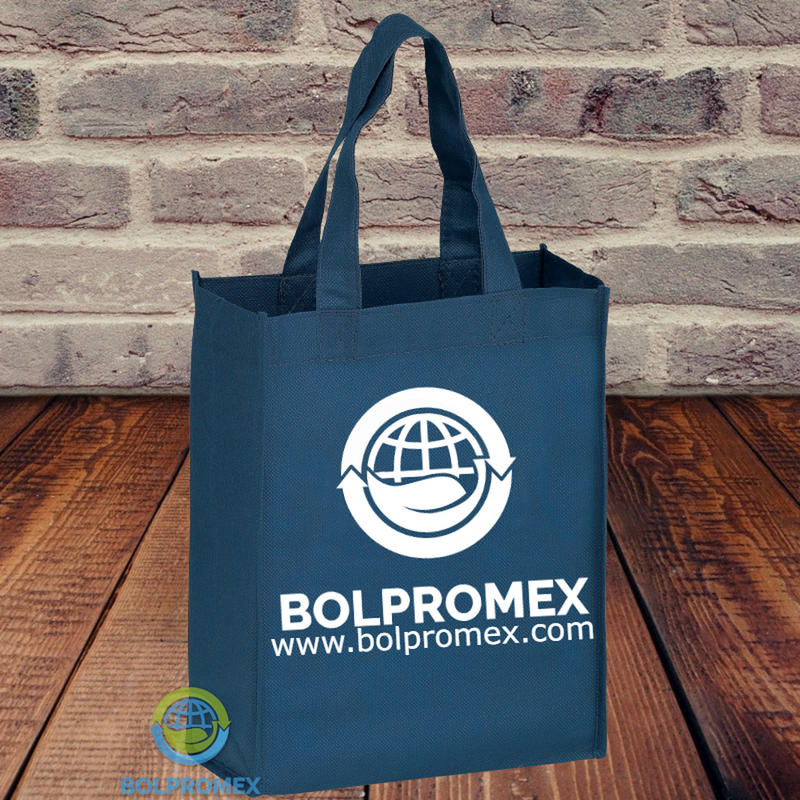 bolsa ecologica promocional fuelle bolpromex non woven tela no tejida