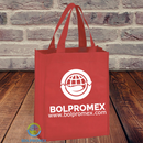 bolsa ecologica promocional fuelle bolpromex non woven tela no tejida