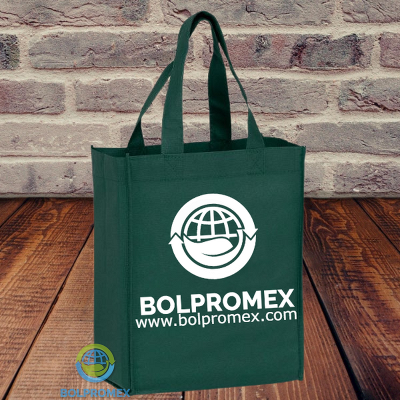 bolsa ecologica promocional fuelle bolpromex non woven tela no tejida