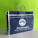 bolsa mandadera mandado lona poliester 600d canasta asa tubular cinta rigida promocional impresa bolpromex asa ojillo nylon 420d vinil