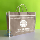 bolsa mandadera mandado lona poliester 600d canasta asa tubular cinta rigida promocional impresa bolpromex asa ojillo nylon 420d vinil