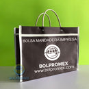 bolsa mandadera mandado lona poliester 600d canasta asa tubular cinta rigida promocional impresa bolpromex asa ojillo nylon 420d vinil