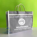 bolsa mandadera mandado lona poliester 600d canasta asa tubular cinta rigida promocional impresa bolpromex asa ojillo nylon 420d vinil