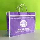 bolsa mandadera mandado lona poliester 600d canasta asa tubular cinta rigida promocional impresa bolpromex asa ojillo nylon 420d vinil