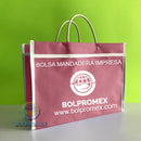 bolsa mandadera mandado lona poliester 600d canasta asa tubular cinta rigida promocional impresa bolpromex asa ojillo nylon 420d vinil