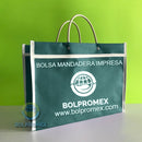 bolsa mandadera mandado lona poliester 600d canasta asa tubular cinta rigida promocional impresa bolpromex asa ojillo nylon 420d vinil