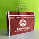 bolsa mandadera mandado lona poliester 600d canasta asa tubular cinta rigida promocional impresa bolpromex asa ojillo nylon 420d vinil