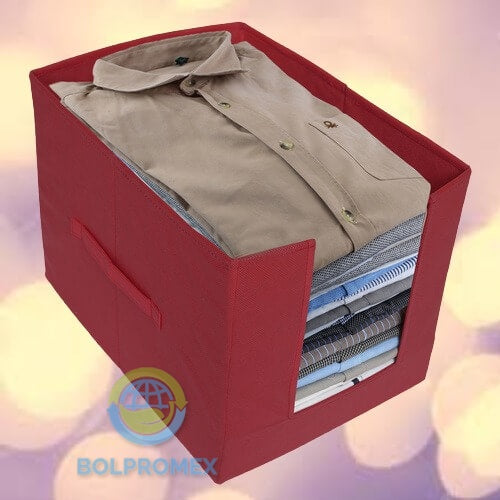 organizador de camisas almacena ropa   acomoda ropa caja bin storage